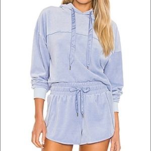 Amuse Society Terrycloth Matching Sweat Set M